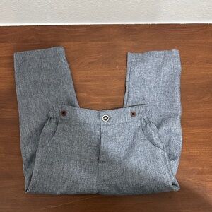 SHEIN Kids Formal Trousers in Heather Gray